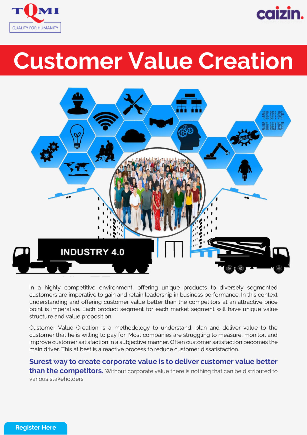 Customer Value Creation Brochure | TQMI Business Enhancement